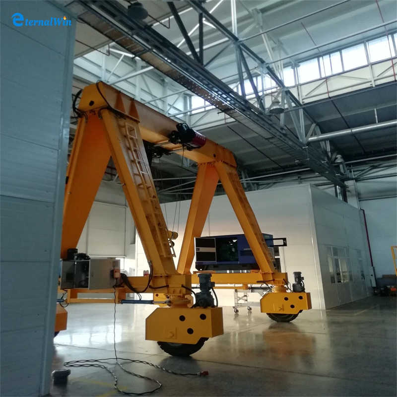 Rtg Double Girder 15 Ton Gantry Crane Price with Heavy Duty for Sales