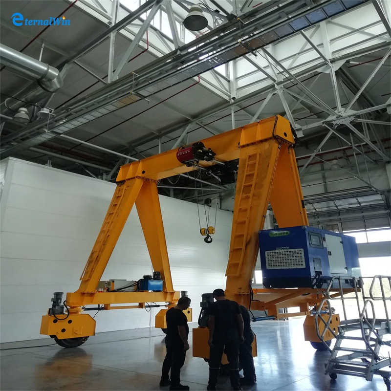 Rtg Double Girder 15 Ton Gantry Crane Price with Heavy Duty for Sales