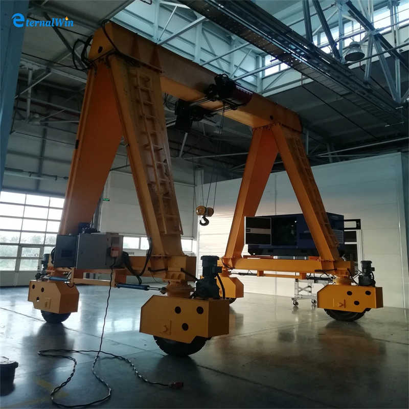 Rtg Double Girder 15 Ton Gantry Crane Price with Heavy Duty for Sales