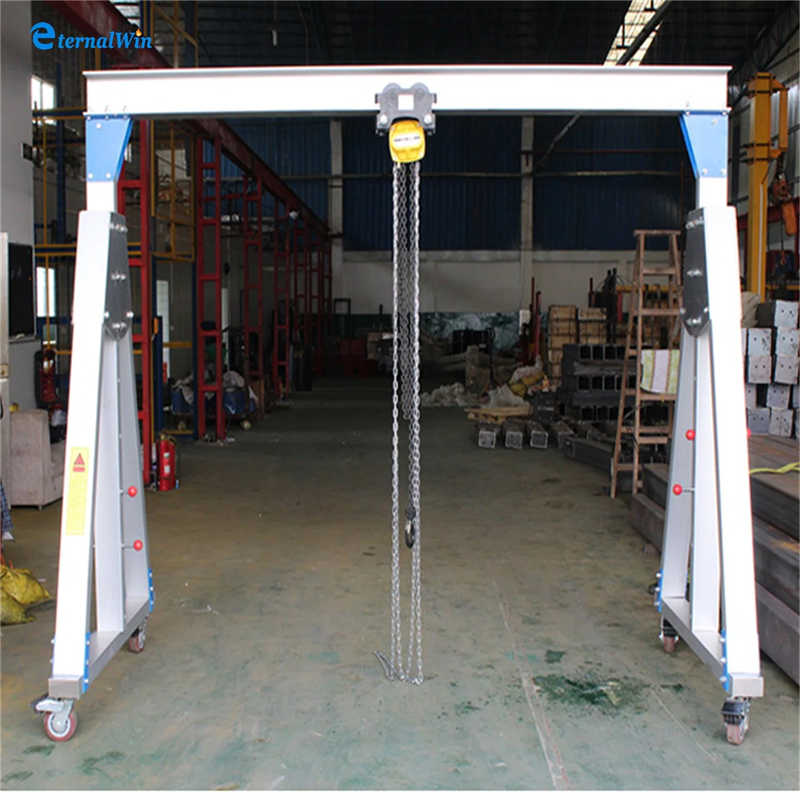 Lightweight Duty Single Girder Small Aluminum Gantry Crane