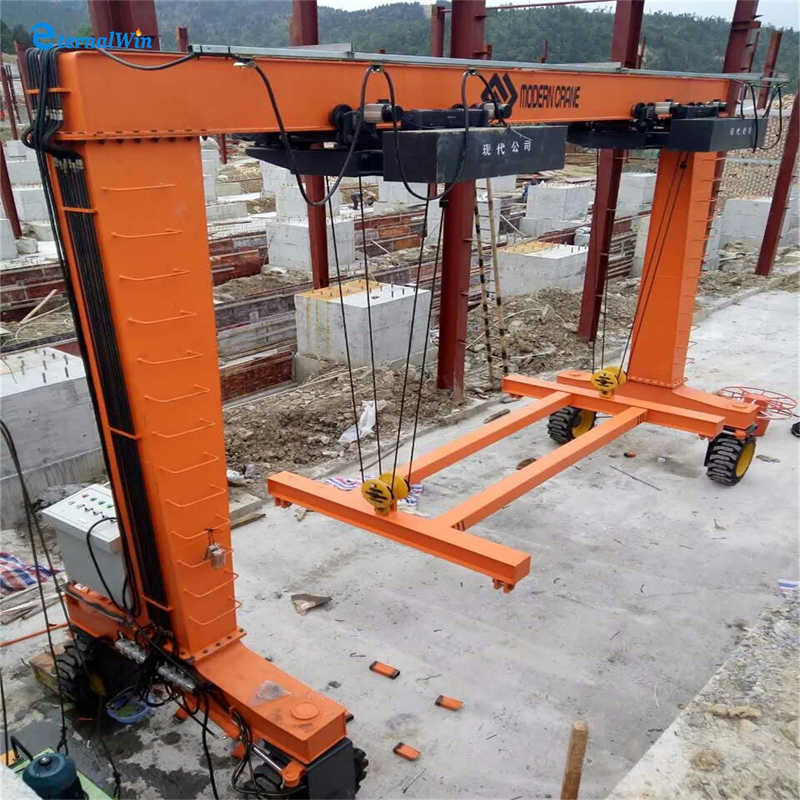 Light Duty Mobile Portable Mini Movable Adjustable Height Gantry Crane