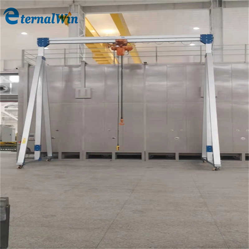 Aluminium Electric 1 3 5 Ton Portable Mobile Gantry Crane Price