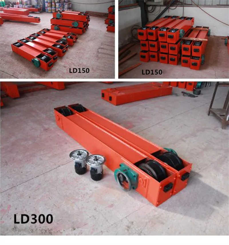 Single Girder Bridge Double End Carriage Crane End Beam Buffer sale Philippines