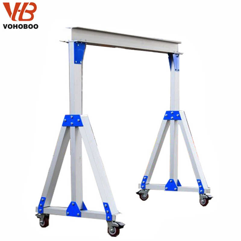 Customized Mobile Aluminium Mini Gantry Crane sale to Guatemala