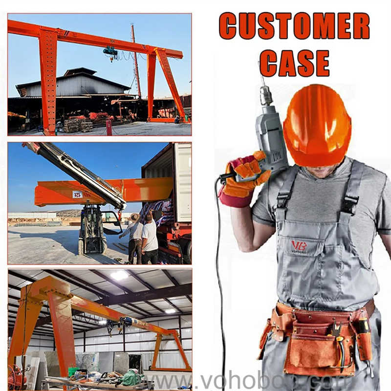 Top Quality Single Girder Double Girder Gantry Crane sale Colombia