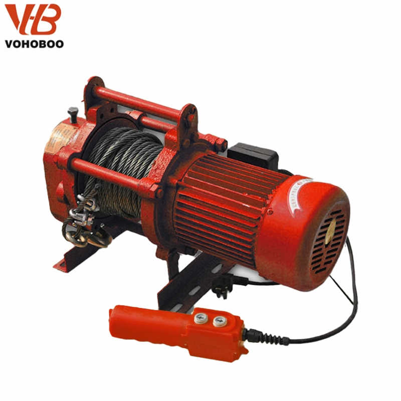 Low Noise Convenient Operation 400-1200kg Kcd Electric Winch sale Thailand