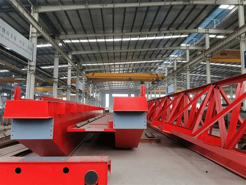 Dy Qd 40ton Double Beam Girder Overhead Bridge Eot Crane sale Vietnam