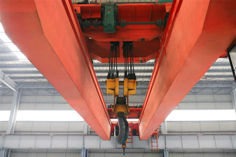 Dy Qd 40ton Double Beam Girder Overhead Bridge Eot Crane sale Vietnam