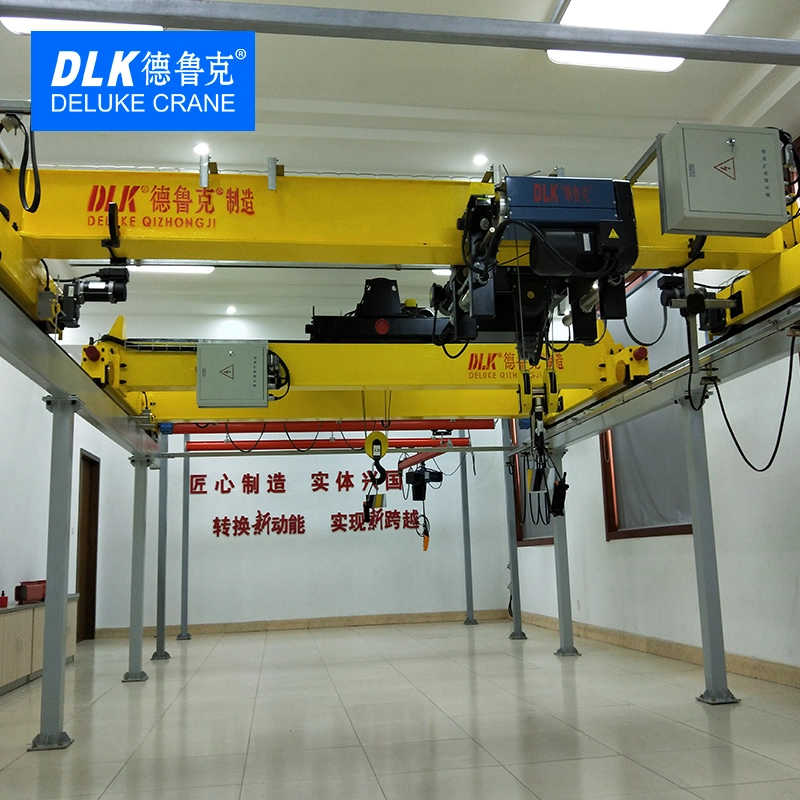 Deluke Electric Single-Beam Bridge Crane with Low Price and High Quality