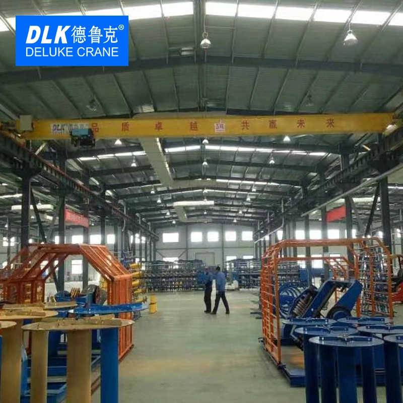 Deluke Factory Price 0.5 Ton 1 Ton 2 Ton 5 Ton Ton Single Grider Bridge Crane