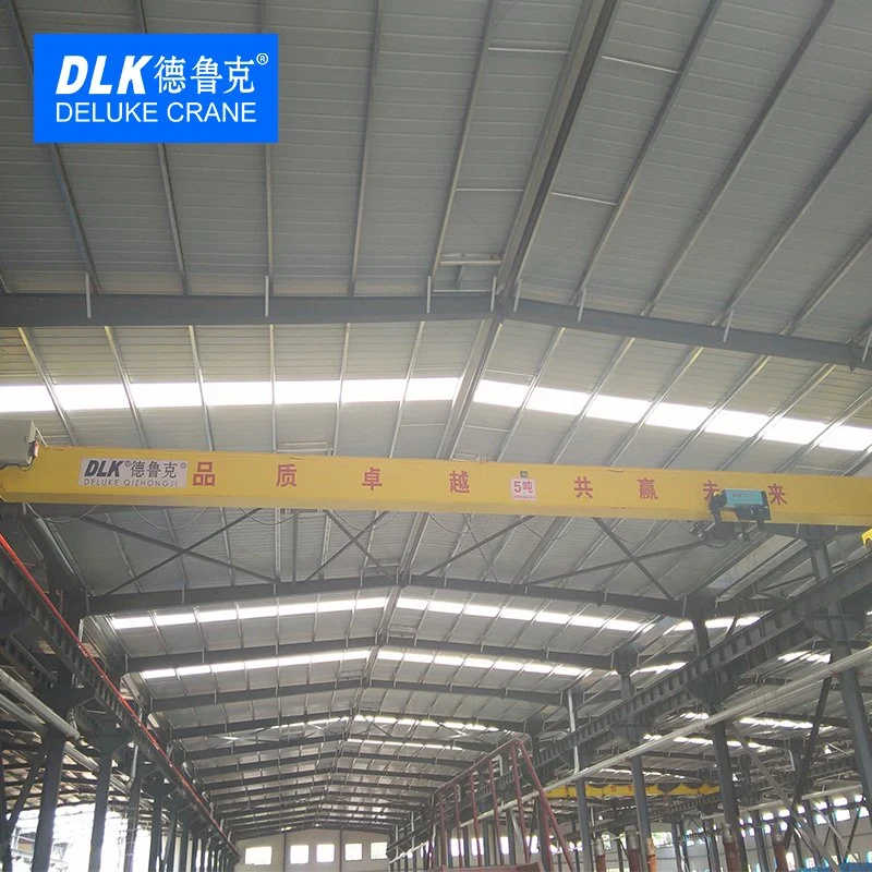 Deluke Factory Price 0.5 Ton 1 Ton 2 Ton 5 Ton Ton Single Grider Bridge Crane