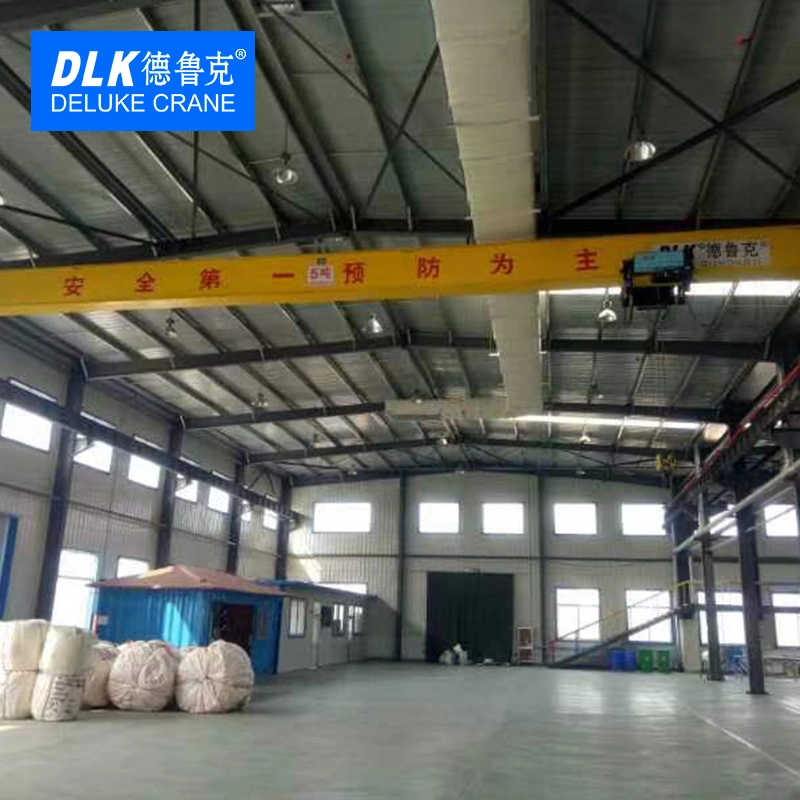 Deluke Factory Price 0.5 Ton 1 Ton 2 Ton 5 Ton Ton Single Grider Bridge Crane