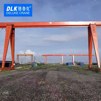 Deluke Hot Sale Gantry Crane Electric Hoist Gantry Crane with Electric Hoist