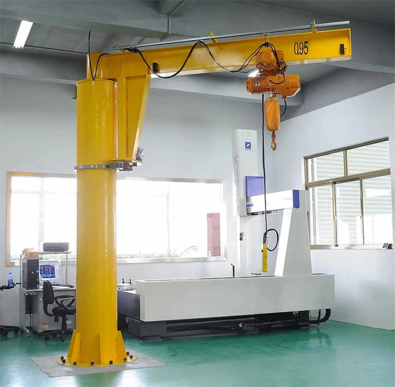 DLK High Quality Workshop Use 2ton 3ton 5ton Column Type Jib Crane for Sale