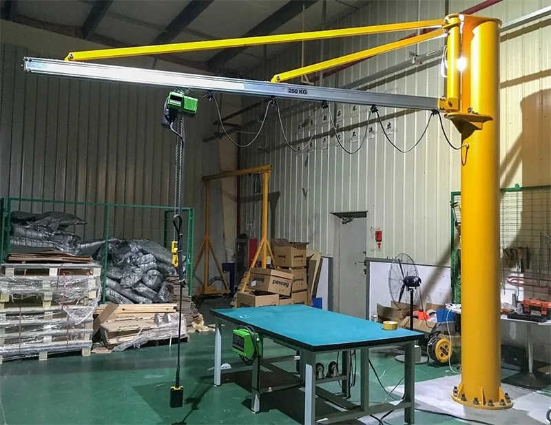 DLK High Quality Workshop Use 2ton 3ton 5ton Column Type Jib Crane for Sale