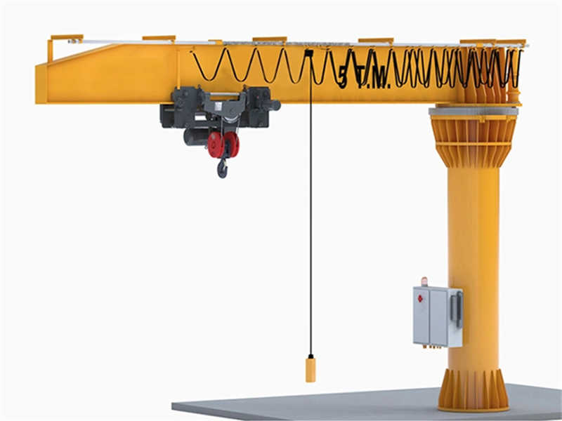 DLK High Quality Workshop Use 2ton 3ton 5ton Column Type Jib Crane for Sale