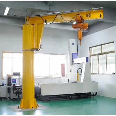 DELUKE 0.25 to 10 T Jib Crane Light Type 2000kg Slewing Arm Crane