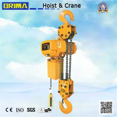 7.5t Double Speed Electric Chain Hoist with Hook sale Bangladesh