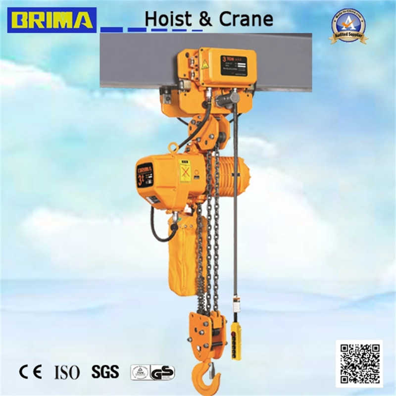 3t High Reputation Electric Chain Hoist with Electric Trolley sale Maldives