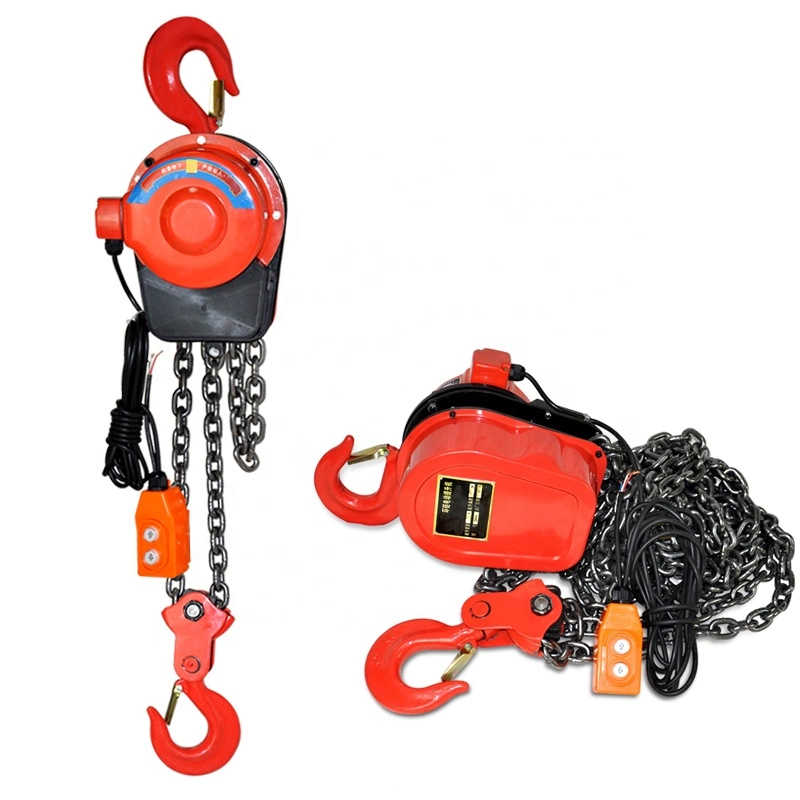 New Arrivals Lifting Height 6.5m Electric Block Chain Block Hoist sale Malaysia