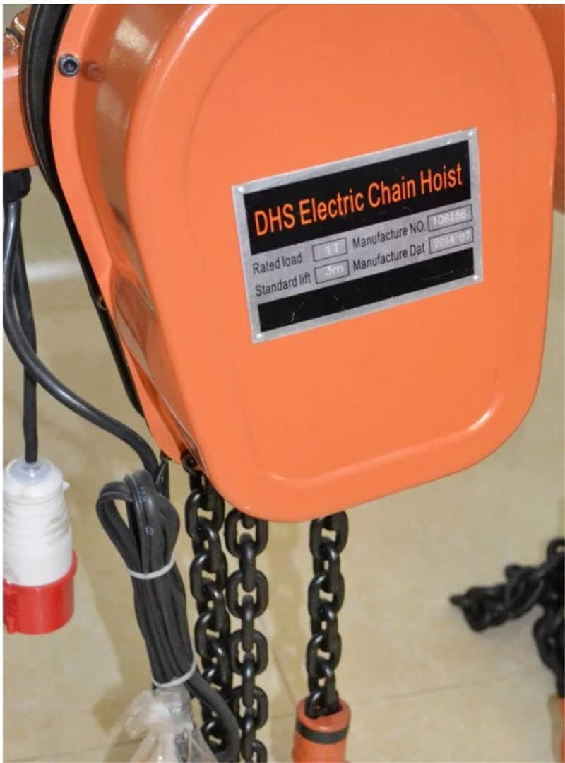 Dhs G80 Alloy Steel Chain Electric Hoist 50 Ton sale to Malaysia