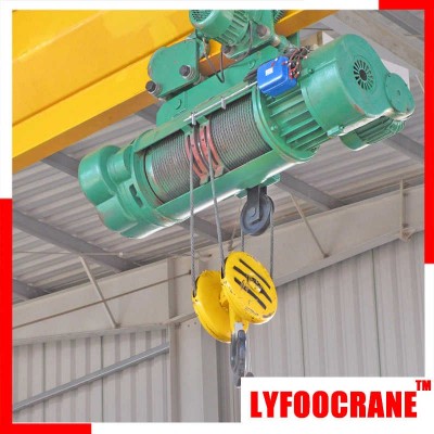 LYFOOCRANE Single Girder Overhead Crane 10 Ton sale to United States