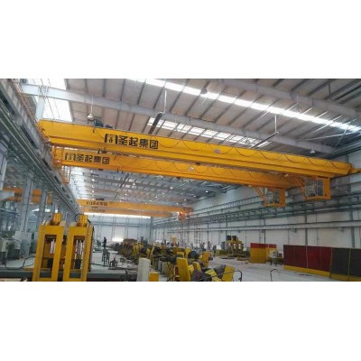 10t Lda Type Single Girder Electric Overhead Crane sale to Spain