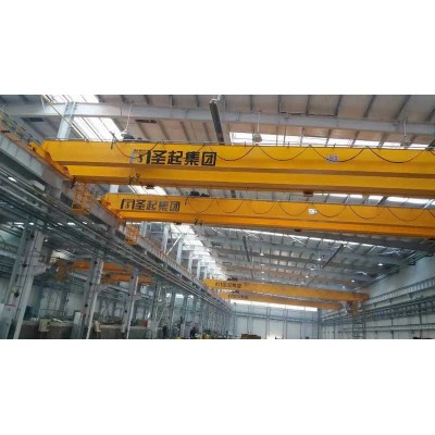 10t Lda Type Single Girder Electric Overhead Crane sale to Spain