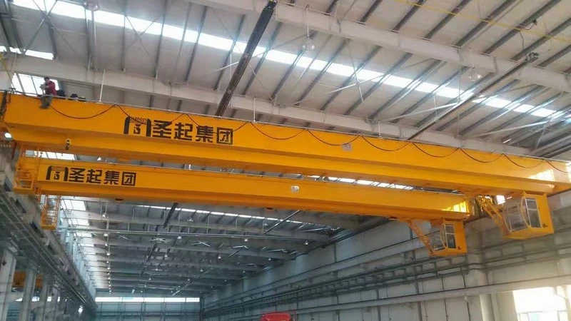 10t Lda Type Single Girder Electric Overhead Crane sale to Spain