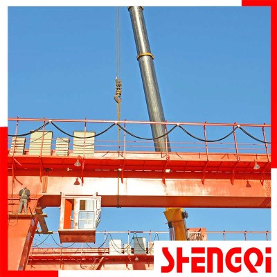 Double Girder Gantry Crane Heavy Duty Outdoor Crane sale Argentina