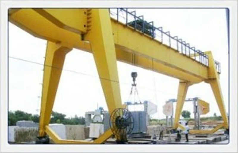 SHENGQI Price Gantry Crane Mz with Grab sale to Spain