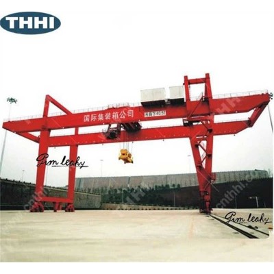 Thhi 100t Shipbuilding Gantry Crane with Light Structure sale to Egypt