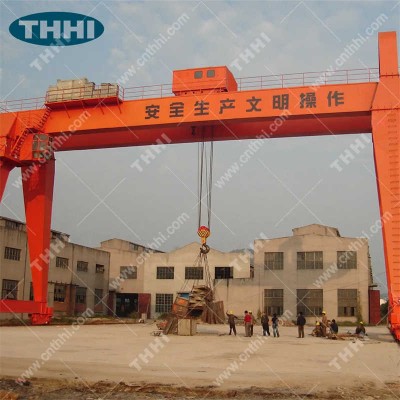 General Purpose Universal 12t Double Girder Gantry Crane sale Chile