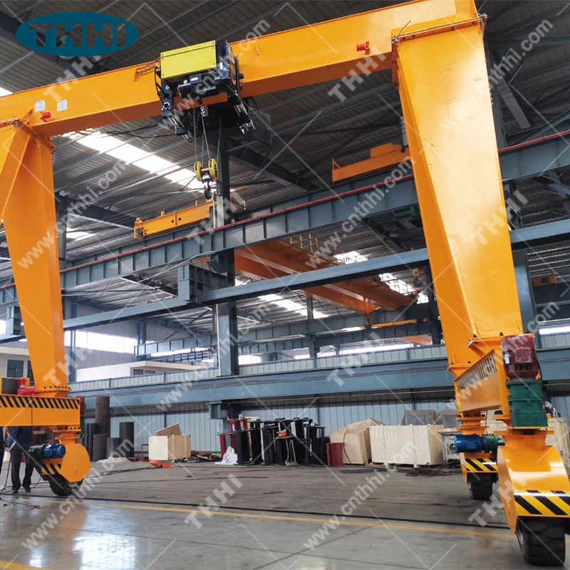 Rubber-Tyre Moving Gantry Crane with High Quality sale Papua New Guinea