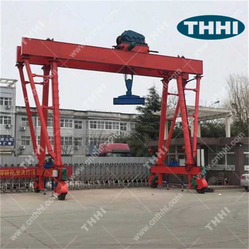 Rubber-Tyre Moving Gantry Crane with High Quality sale Papua New Guinea