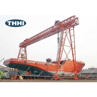 THHI 40t 60t Shipbuilding Gantry Crane for sale to Australia