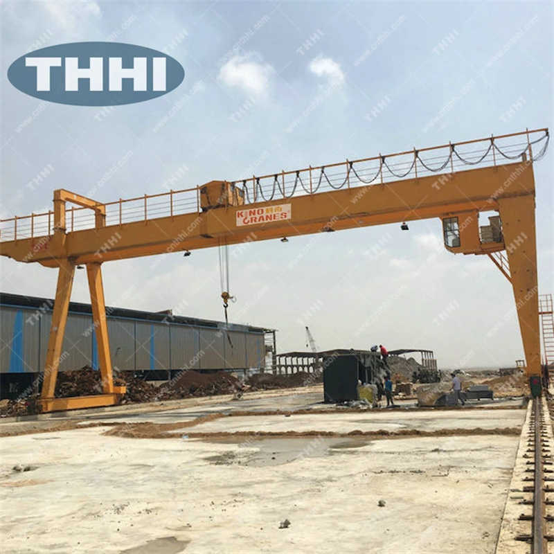 Mg50/10t 30m Type General Gantry Crane sale to Indonesia