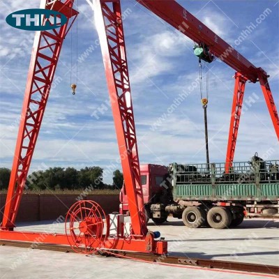 THHI 250t- 60m Shipbuilding Gantry Crane for sale to Brazil