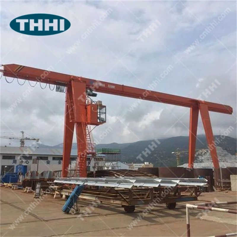 THHI 250t- 60m Shipbuilding Gantry Crane for sale to Brazil