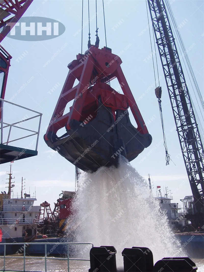 High Quality Clamshell Mechanical Dredging Grab sale to Panama