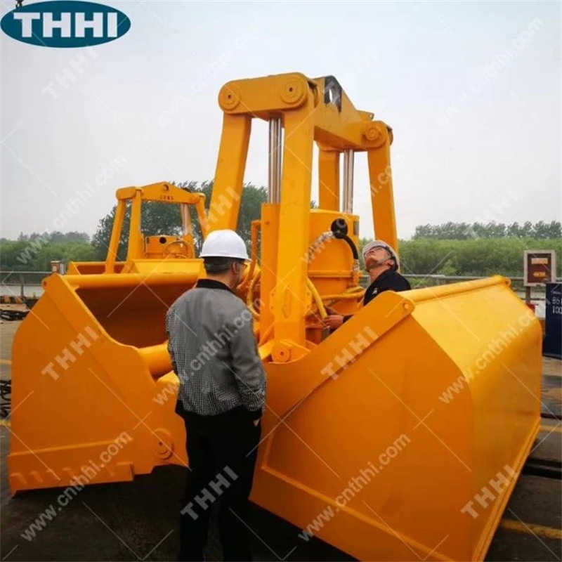 Grab Thhi Clamshell Grab Double Flap Dredging Rope Grab