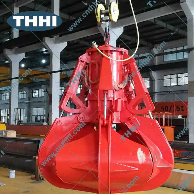 8 Cbm Orange Peel Grab Bucket for Scrap Steel sale to Indonesia