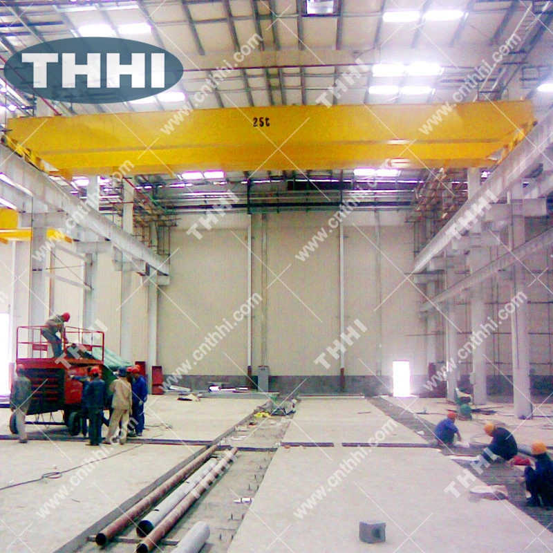 Hot Sale Workshop 32ton Dual Beam Foundry Bridge Crane sale to Panama