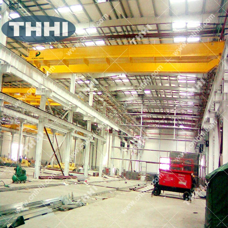 Hot Sale Workshop 32ton Dual Beam Foundry Bridge Crane sale to Panama