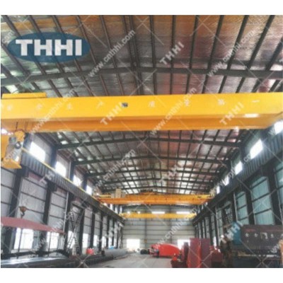 Multi Scene Usage Qd Electric Double-Girder Bridge Crane sale Libya