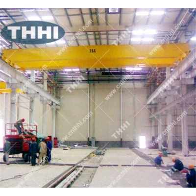 Thhi Qd Electric Dual Beam Bridge Crane sale Kuwait