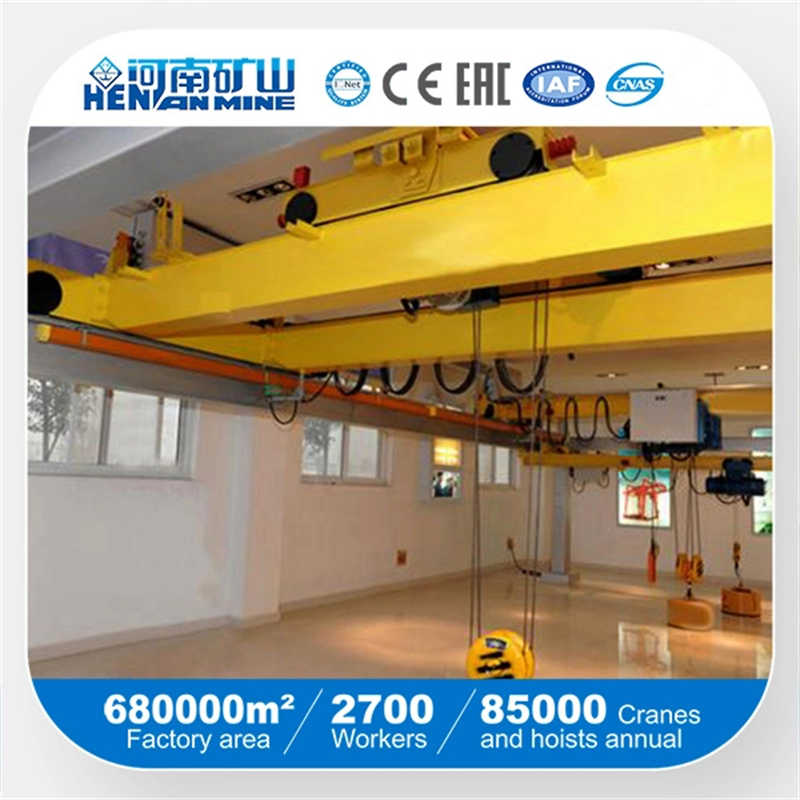 Europe Model 20 Ton Double Girder Overhead Crane sale to Pakistan