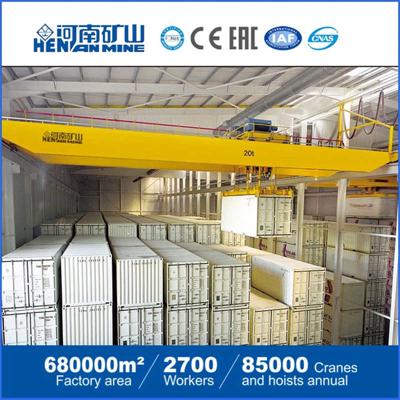 European Type Double Girders Electric Overhead Traveling Crane sale Bangladesh