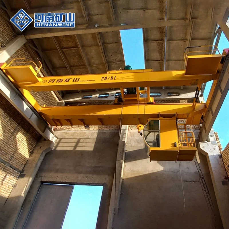 European Heavy Duty Double Girder Travelling Overhead Crane sale Portugal