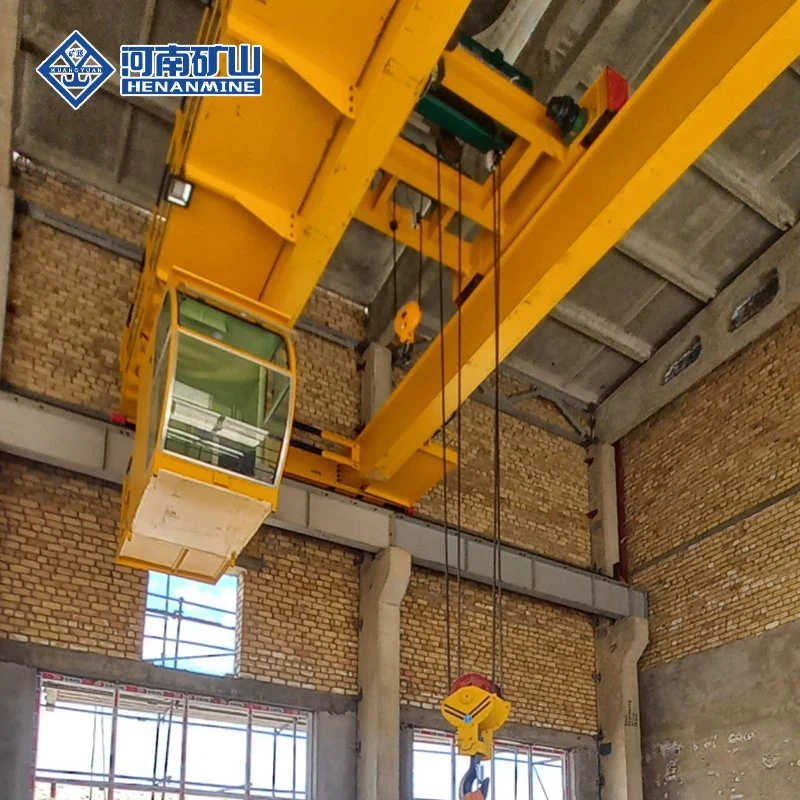 European Heavy Duty Double Girder Travelling Overhead Crane sale Portugal